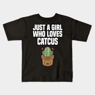 Cactus Plant Gardening Houseplant Plants Collector Kids T-Shirt